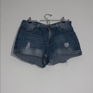 Jean shorts